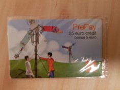 Cartela cu credit 25 euro Orange foto