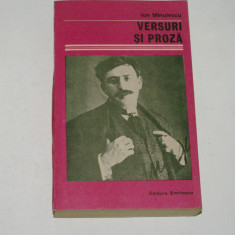 Versuri si proza - Ion Minulescu - 1986