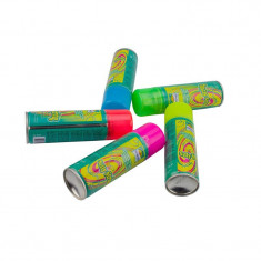Spray confetti panglici pentru petreceri, 68 ml, crazy strings, land of colors foto