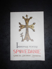 STARETUL GHEORGHE ZAVORATUL - INDRUMAR PENTRU SPOVEDANIE foto