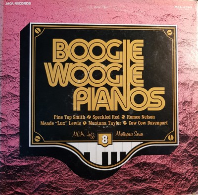 Vinil LP # &amp;quot;Japan Press&amp;quot; Various &amp;lrm;&amp;ndash; Boogie Woogie Pianos (VG+) foto