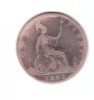 Moneda Marea Britanie 1 penny 1892, uzata, curata, Europa, Bronz