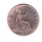 Moneda Marea Britanie 1 penny 1892, uzata, curata