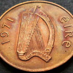 Moneda 2 PENCE - IRLANDA, anul 1971 * cod 4708