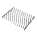 Suport pentru uscare vesela JY03-47355, inox, gri, 47 x 36 x 0.8 cm