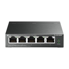 Switch 4 porturi PoE Gigabit, 1 port RJ45 Gigabit, Unmanaged - TP-Link TL-SG1005P