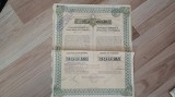 Actiune- Astra Rom&acirc;nă- Acțiune la purtător de 500 lei