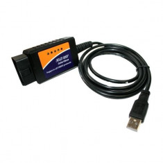 Interfata diagnoza auto OBD2 ELM 327, conectare prin USB foto