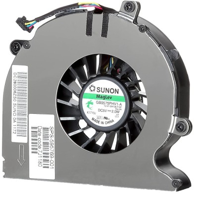 Cooler Laptop, HP, EliteBook 8540w, 8540P, 595769-001, AB7305HX-DBB foto