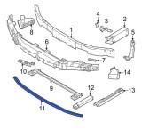 Armatura bara fata BMW Seria 1 (F40), 06.2019-, Seria 2 GRAN COUPE (F44), 04.2020-,aluminiu; inferior