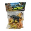 Set figurine animale salbatice, jucarii copii, plastic, 6-10 cm