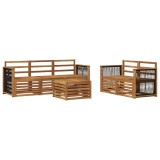vidaXL Seturi de canapele 6 pcs Lemn Solid de Acacia 3384020