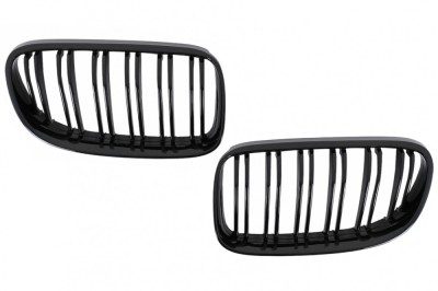 Grile Centrale BMW Seria 3 E92 E93 Coupe Convertible PreLCI (2006-2009) Double Stripe M-Package Sport Design Performance AutoTuning foto