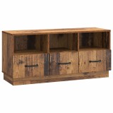 vidaXL Cabinet TV Lemn vechi 102 x 34,5 x 47 cm Lemn prelucrat 895373