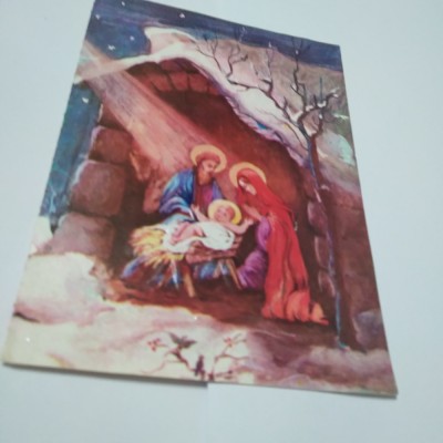 CARTE POSTALA FELICITARE PASTI CIRCULATA foto