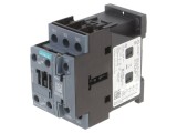 Contactor 3-polar SIEMENS cu contacte auxiliare NO + NC, 110VAC
