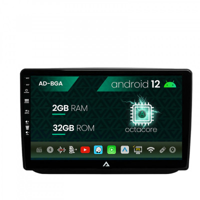 Navigatie Skoda Fabia (2007-2014), Android 12, A-Octacore 2GB RAM + 32GB ROM, 10.1 Inch - AD-BGA10002+AD-BGRKIT046 foto