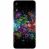 Husa silicon pentru Huawei P Smart 2019, Rainbow Colored Soap Bubbles