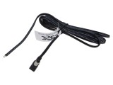 Cablu ESPE 2x0,52mm&sup2; DC 5,5x2,5 unghi negru 1,5m KW252-000-213-0150