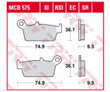 Set placute frana spate Yamaha Honda GasGas Husqvarna Kawasaki Suzuki, Trw