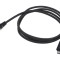 Cablu LOGILINK USB 3.2 USB-C - RJ45 Cat 6 2m negru nichelat
