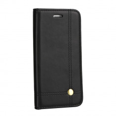 Husa SAMSUNG Galaxy Note 9 - Leather Prestige TSS, Negru foto