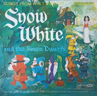 Disc vinil, LP. Snow White and the Seven Dwarfs-Polly James, Tony Peters And The Mike Sammes Singers With B-240578 foto