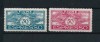 Fiume 1920 Definitives Mi.112-113 MH DE.211, Nestampilat