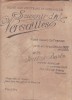 AS @ - PARTITURA - SOUVENIR DE VERSAILLES - IONEL BARBU, pentru pian, cu autograf si dedicatie,.... cu versuri compuse ca dedicatie