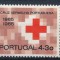 PORTUGALIA-1968-CRUCEA ROSIE-Serie de timbre nestampilate