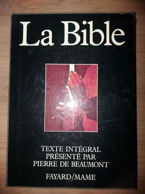 La Bible texte integral presente par Pierre de Beaumont foto