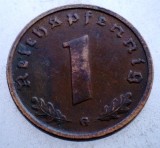 2.733 GERMANIA 1 REICHSPFENNIG 1938 G