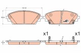 TRW GDB3592 COTEC set placute frana,frana disc