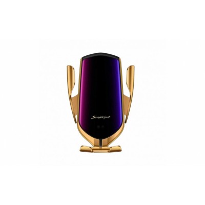 Suport auto cu incarcare rapida wireless, USB - Smart Sensor R1 foto