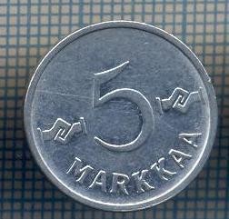 AX 1145 MONEDA - FINLANDA - 5 MARKKAA -ANUL 1958 -STAREA CARE SE VEDE foto
