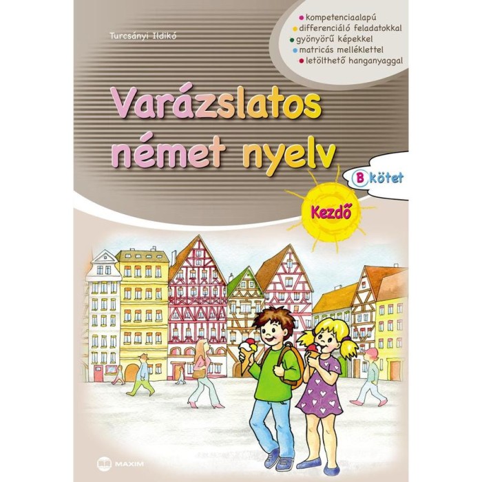 Var&aacute;zslatos n&eacute;met nyelv - Kezdő - B k&ouml;tet - Turcs&aacute;nyi Ildik&oacute;
