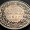 Moneda 2 FRANCI ELVETIENI - ELVETIA, anul 1977 *cod 4702 - PATINA SUPERBA