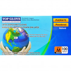 Manusi de examinare Top Glove M, 100 bucati, Roval Med