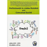 Performanta in Limba Romana prin Concursul Euclid clasa a 3-a (2015 - 2016) - Laura-Roxana Alexandru