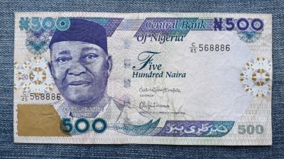 500 Naira 2017 Nigeria / 568886 foto