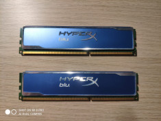 Kit memorie Kingston HyperX Blu 2x2GB DDR3-1600 foto