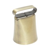 Clopot talanga auriu 3,5 cm pentru ovine si bovine, tip traditional