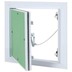 vidaXL Panou de acces cu cadru din aluminiu și gips-carton, 250x250 mm