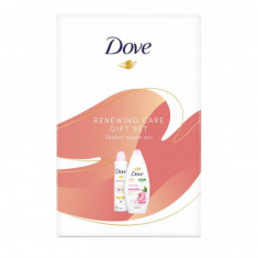 Set Dove Renewing Care: Antiperspirant Spray Invisible Care, 150 ml + Gel De Dus Sweet Peony, 250 ml