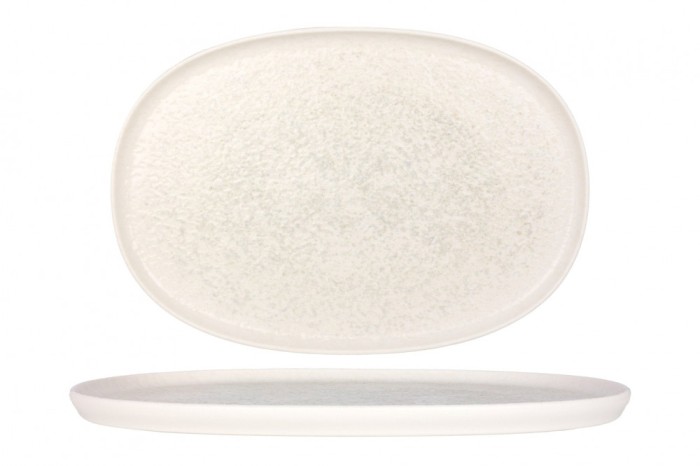 Bonna Placa de service - Lunar White - Por&Aring;&pound;elan - 34 cm - set de 2