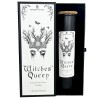 Lumanare Magica Purificare Regina Vrajitoarelor, Parfum Luna Catifelata, 50 ore, Decor Vraji, Ambitie, Putere, Incredere