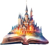 Cumpara ieftin Sticker decorativ Carte Magica, Portocaliu, 65 cm, 8132ST-9, Oem