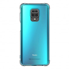 Husa Antisoc Wozinsky Air Guard pentru Xiaomi Redmi Note 9s / Note 9 Pro, Transparent foto