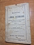 manual de limba germana - pentru anul 2 , cursurile serale - din anul 1927