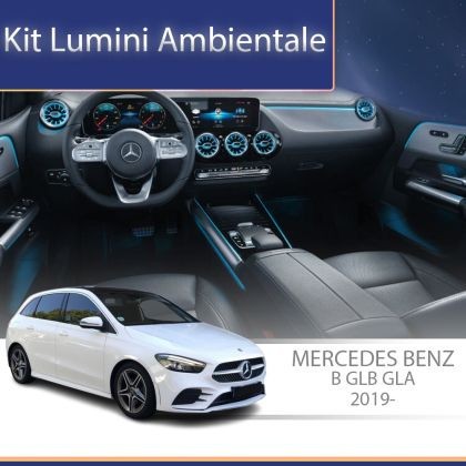 Lumini ambientale Mercedes set complet control telefon sau sistem original CarStore Technology